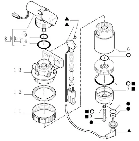 87801007 - Комплект датчика воды